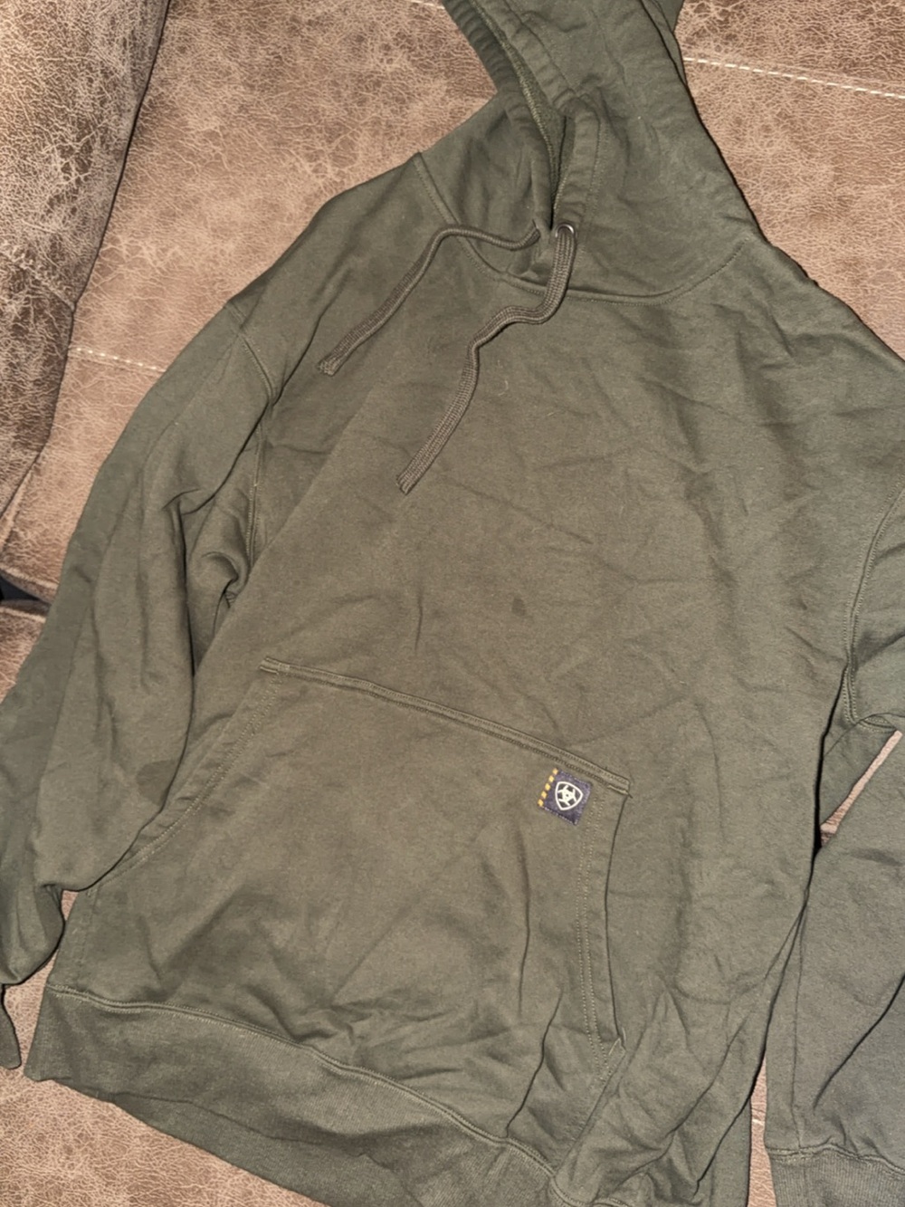 Ariat Olive Green Pullover Hoodie